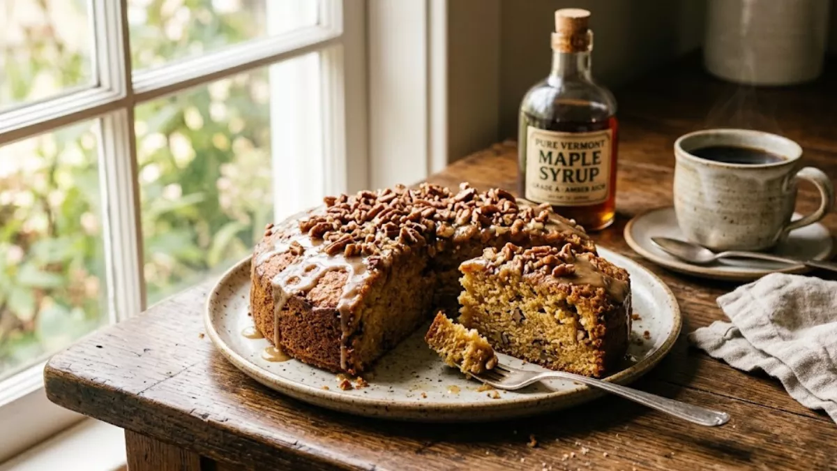 Homemade Maple Cake – A Simple Sweet Treat