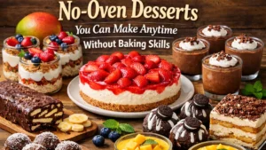 No-Oven Desserts You Can Make Anytime Without Baking Skills