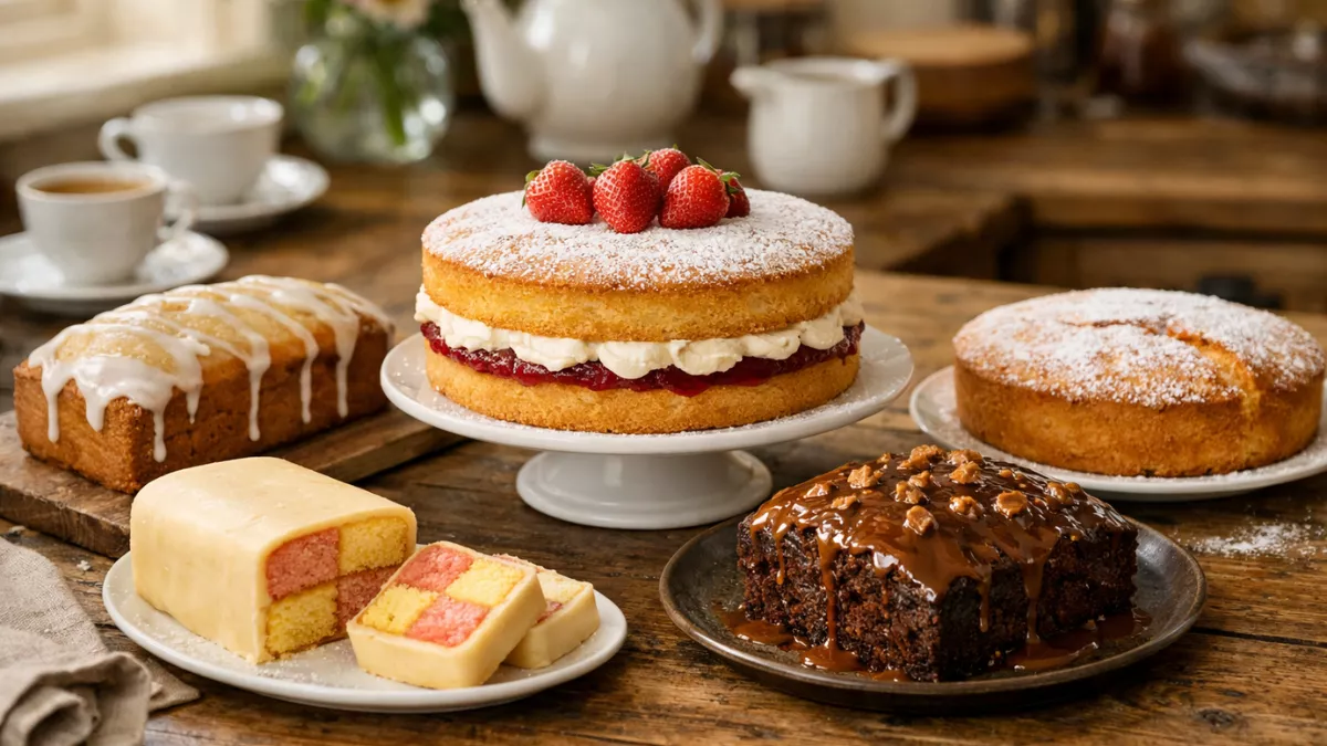 Top 5 Classic British Cakes to Try at Home