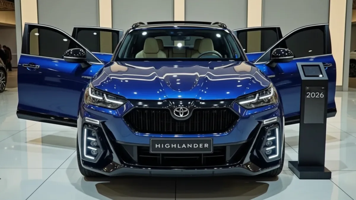 2026 Toyota Highlander: Premium Family SUV with Power, Comfort, and Hybrid Efficiency