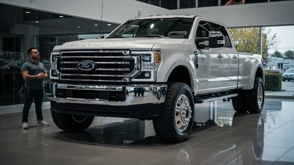 New Ford F-450 Makes Drivers Look Surprisingly Small