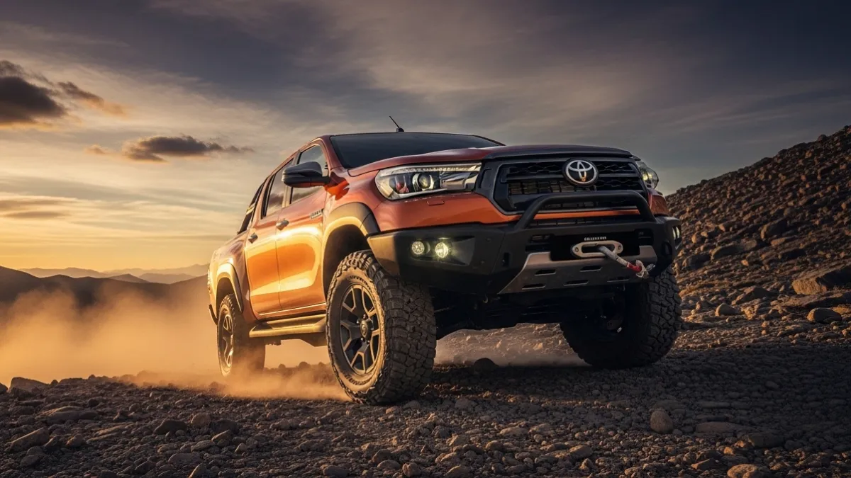 Toyota Hilux 2026 Launched: Rugged Design, 204 HP Turbo Diesel & Unmatched Off-Road Power